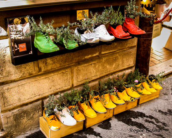 Italian Shoe Planters
